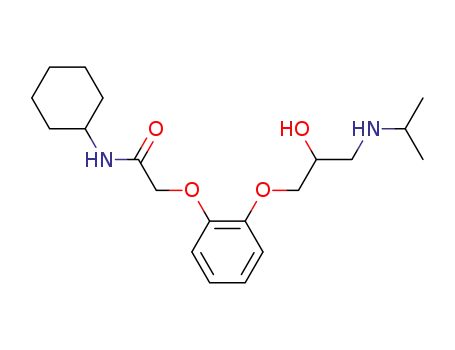 N-Cyclohexyl-2-[2-(2-hydroxy-3-isopropylamino-propoxy)-phenoxy]-acetamide