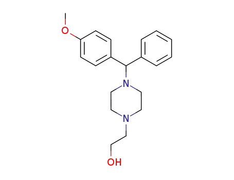 2-[4-(4-methoxy-benzhydryl)-piperazino]-ethanol