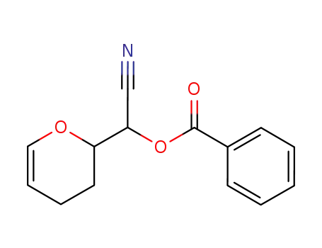 benzoyloxy-(3,4-dihydro-2<i>H</i>-pyran-2-yl)-acetonitrile
