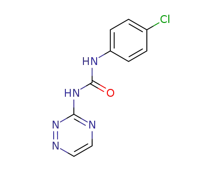 <i>N</i>-(4-chloro-phenyl)-<i>N</i>'-[1,2,4]triazin-3-yl-urea