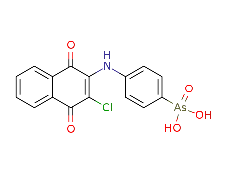 Molecular Structure of 97404-78-9 ([4-(3-chloro-1,4-dioxo-1,4-dihydro-[2]naphthylamino)-phenyl]-arsonic acid)