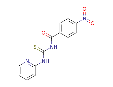<i>N</i>-(4-nitro-benzoyl)-<i>N</i>'-[2]pyridyl-thiourea