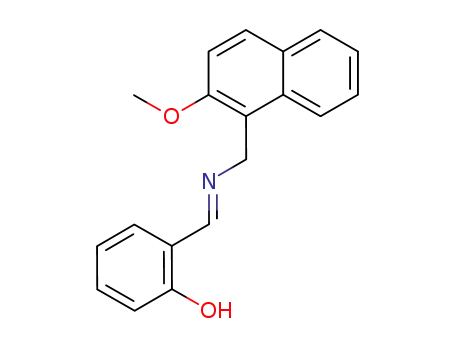 2-[(2-Methoxy-[1]naphthylmethylimino)-methyl]-phenol