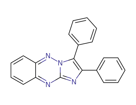 2,3-diphenyl-benz[<i>e</i>]imidazo[1,2-<i>b</i>][1,2,4]triazine