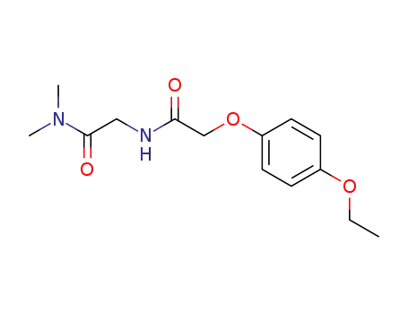N-Dimethylcarbamoylmethyl-2-(4-ethoxy-phenoxy)-acetamide