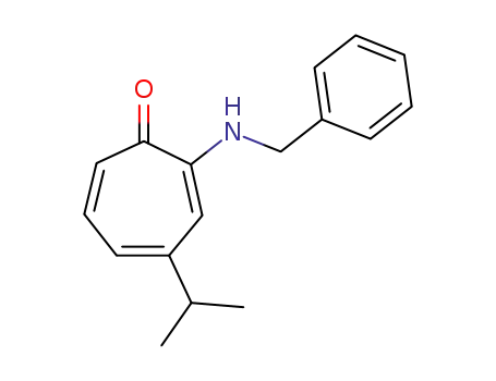 2-benzylamino-4-isopropyl-cycloheptatrienone