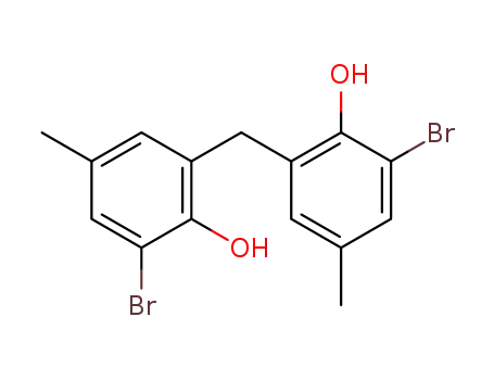 6,6'-dibromo-4,4'-dimethyl-2,2'-methanediyl-di-phenol