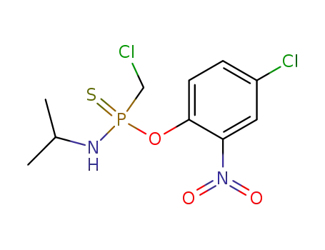 Molecular Structure of 42371-93-7 (C<sub>10</sub>H<sub>13</sub>Cl<sub>2</sub>N<sub>2</sub>O<sub>3</sub>PS)