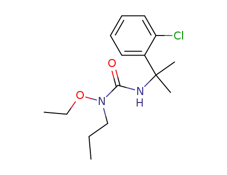 Urea, N'-[1-(2-chlorophenyl)-1-methylethyl]-N-ethoxy-N-propyl-