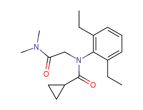 Cyclopropanecarboxylic acid (2,6-diethyl-phenyl)-dimethylcarbamoylmethyl-amide