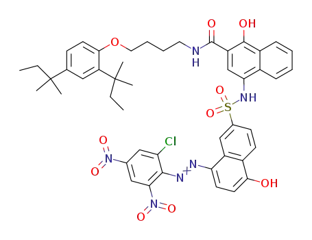 Molecular Structure of 54179-88-3 (C<sub>47</sub>H<sub>49</sub>ClN<sub>6</sub>O<sub>10</sub>S)