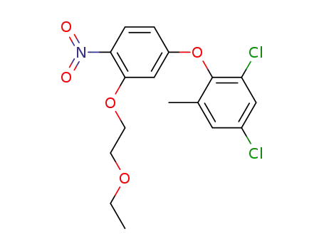 1,5-Dichloro-2-[3-(2-ethoxy-ethoxy)-4-nitro-phenoxy]-3-methyl-benzene