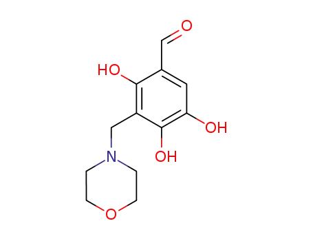 2,4,5-trihydroxy-3-morpholin-4-ylmethyl-benzaldehyde