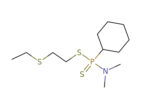 Molecular Structure of 19738-15-9 (C<sub>12</sub>H<sub>26</sub>NPS<sub>3</sub>)