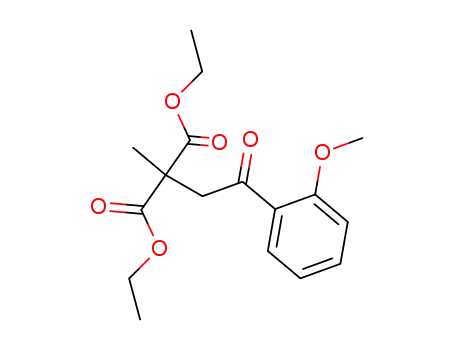 (2-methoxy-phenacyl)-methyl-malonic acid diethyl ester