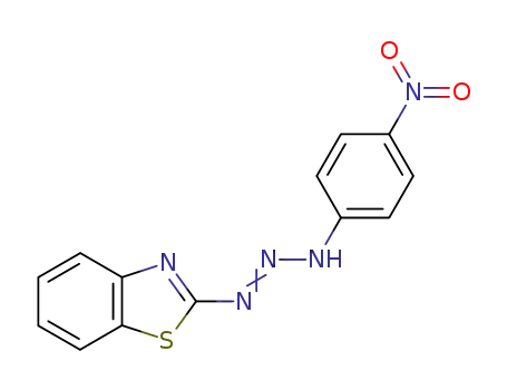 Benzothiazole, 2-[3-(4-nitrophenyl)-1-triazenyl]-