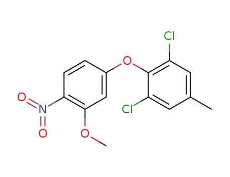 1,3-Dichloro-2-(3-methoxy-4-nitro-phenoxy)-5-methyl-benzene
