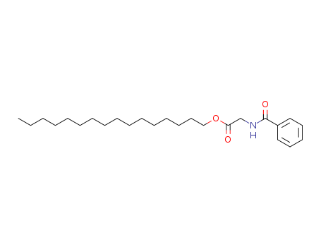 Glycine, N-benzoyl-, hexadecyl ester
