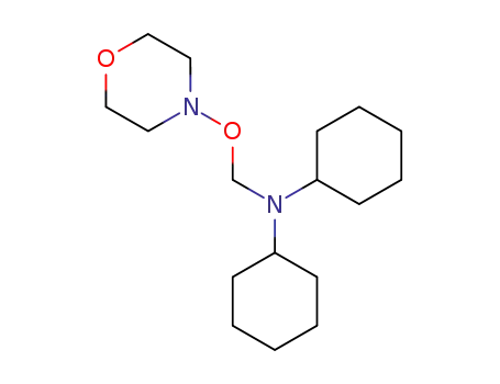 dicyclohexyl-morpholin-4-yloxymethyl-amine
