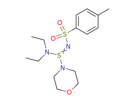 <i>N</i>-(toluene-4-sulfonyl)-morpholine-4-sulfinimidic acid diethylamide