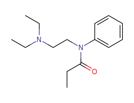 Molecular Structure of 93151-71-4 (<i>N</i>-(2-diethylamino-ethyl)-propionanilide)