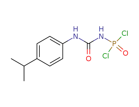 (4-isopropyl-phenylcarbamoyl)-amidophosphoryl chloride