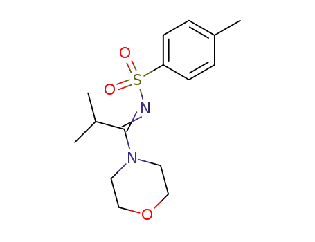 4-[<i>N</i>-(toluene-4-sulfonyl)-isobutyrimidoyl]-morpholine