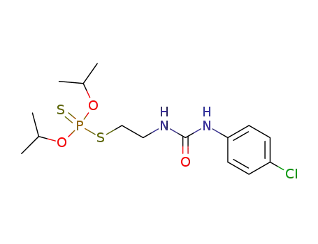 Dithiophosphoric acid S-{2-[3-(4-chloro-phenyl)-ureido]-ethyl} ester O,O'-diisopropyl ester