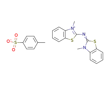 bis-(3-methyl-benzothiazol-2-yl)-azamethinium ; toluene-4-sulfonate