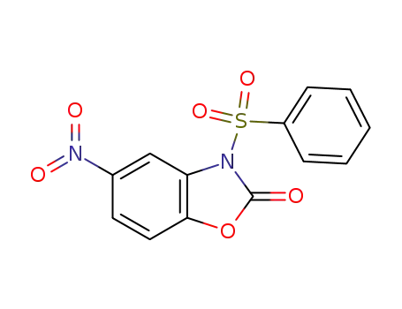 3-benzenesulfonyl-5-nitro-3<i>H</i>-benzoxazol-2-one
