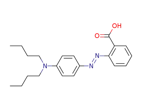 Benzoic acid, 2-[[4-(dibutylamino)phenyl]azo]-