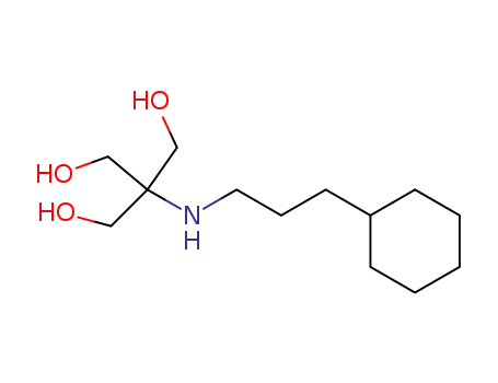 Molecular Structure of 105912-33-2 (2-(3-cyclohexyl-propylamino)-2-hydroxymethyl-propane-1,3-diol)