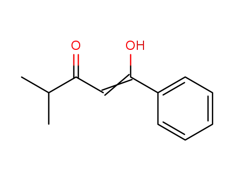 Benzoyl-isobutyryl-methan (Enolform); 1-Phenyl-4-methyl-1-hydroxy-3-oxo-penten-<sup>(1)</sup>