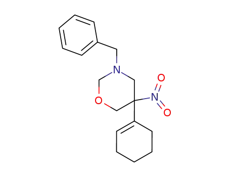 3-benzyl-5-cyclohex-1-enyl-5-nitro-[1,3]oxazinane