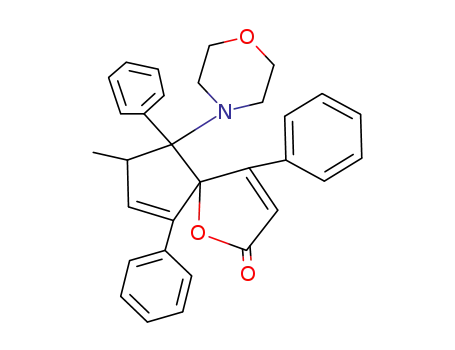 8-methyl-9-morpholin-4-yl-4,6,9-triphenyl-1-oxa-spiro[4.4]nona-3,6-dien-2-one
