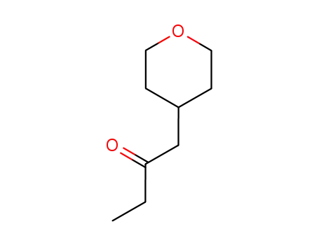 Molecular Structure of 855235-50-6 (1-(Tetrahydro-2H-pyran-4-yl)-1-propanone)
