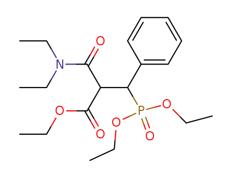 3-(Diethoxy-phosphoryl)-2-diethylcarbamoyl-3-phenyl-propionic acid ethyl ester