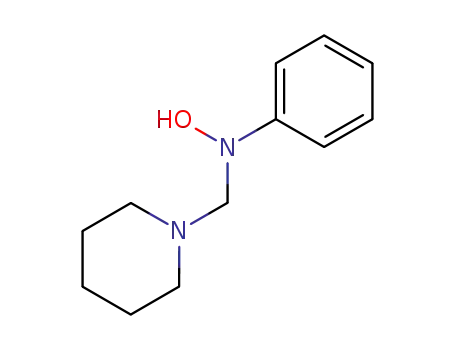 1-(<i>N</i>-hydroxy-anilinomethyl)-piperidine