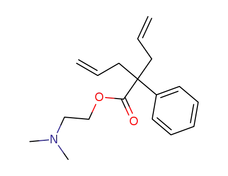 2-allyl-2-phenyl-pent-4-enoic acid-(2-dimethylamino-ethyl ester)