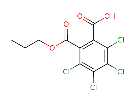 tetrachloro-phthalic acid monopropyl ester
