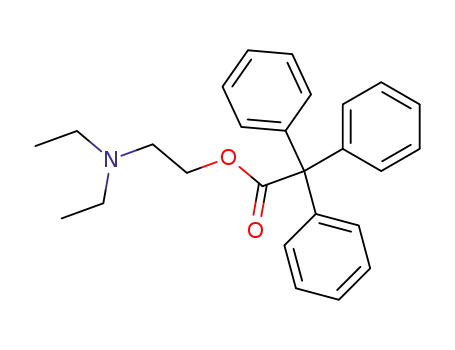 triphenyl-acetic acid-(2-diethylamino-ethyl ester)