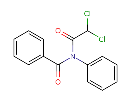 Molecular Structure of 100961-09-9 (<i>N</i>-benzoyl-<i>N</i>-dichloroacetyl-aniline)