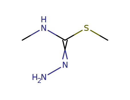Hydrazinecarboximidothioic acid, N-methyl-, methyl ester