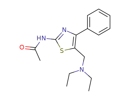 <i>N</i>-(5-diethylaminomethyl-4-phenyl-thiazol-2-yl)-acetamide