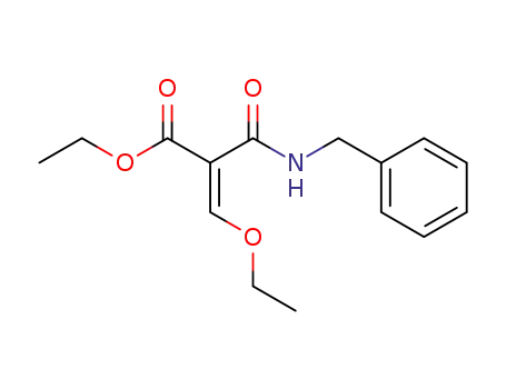 (E)-2-Benzylcarbamoyl-3-ethoxy-acrylic acid ethyl ester