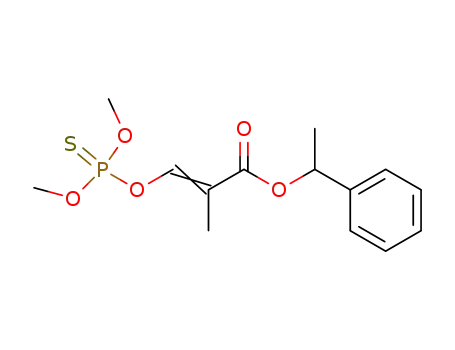 (E)-3-(Dimethoxy-thiophosphoryloxy)-2-methyl-acrylic acid 1-phenyl-ethyl ester