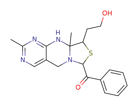 [9-(2-hydroxy-ethyl)-2,9a-dimethyl-5,9,9a,10-tetrahydro-pyrimido[4,5-<i>d</i>]thiazolo[3,4-<i>a</i>]pyrimidin-7-yl]-phenyl-methanone