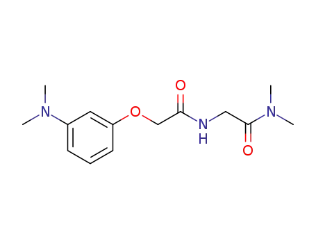 2-(3-Dimethylamino-phenoxy)-N-dimethylcarbamoylmethyl-acetamide