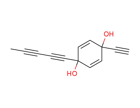 1-ethynyl-4-penta-1,3-diynyl-cyclohexa-2,5-diene-1,4-diol
