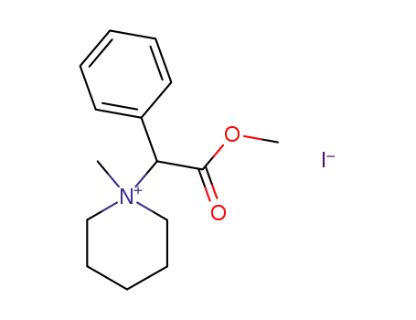 1-(methoxycarbonyl-phenyl-methyl)-1-methyl-piperidinium; iodide